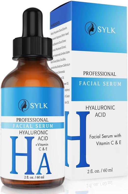 Hyaluronic Acid Serum for Face with Vitamin C & E
