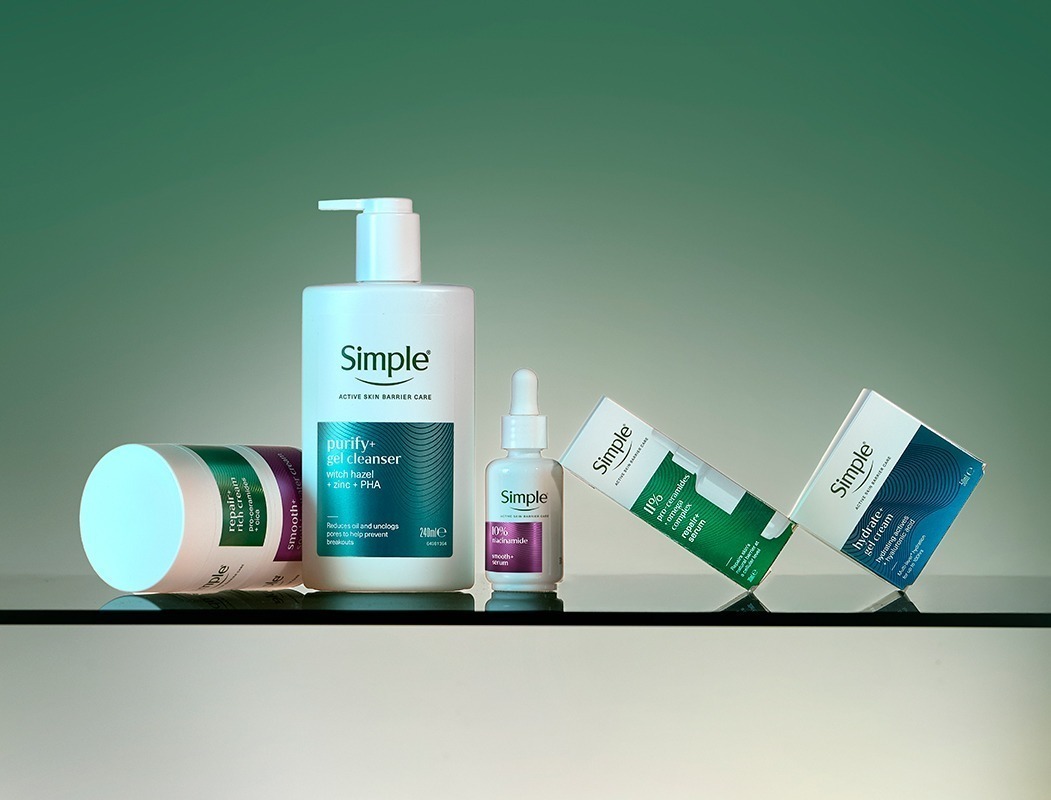 Simple launches new look, redefining its premium skincare range
