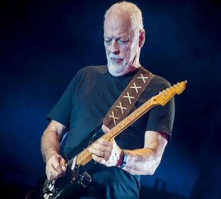 Black Strat playing the most expensive guitar ever sold