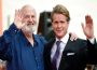 Rob Reiner and Actor Cary Elwes posing for a picture
