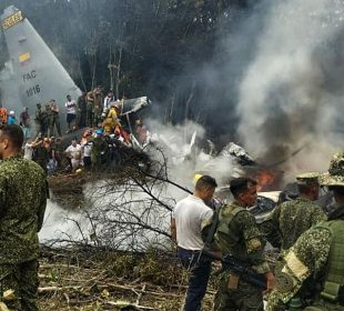 the colombian plane crash
