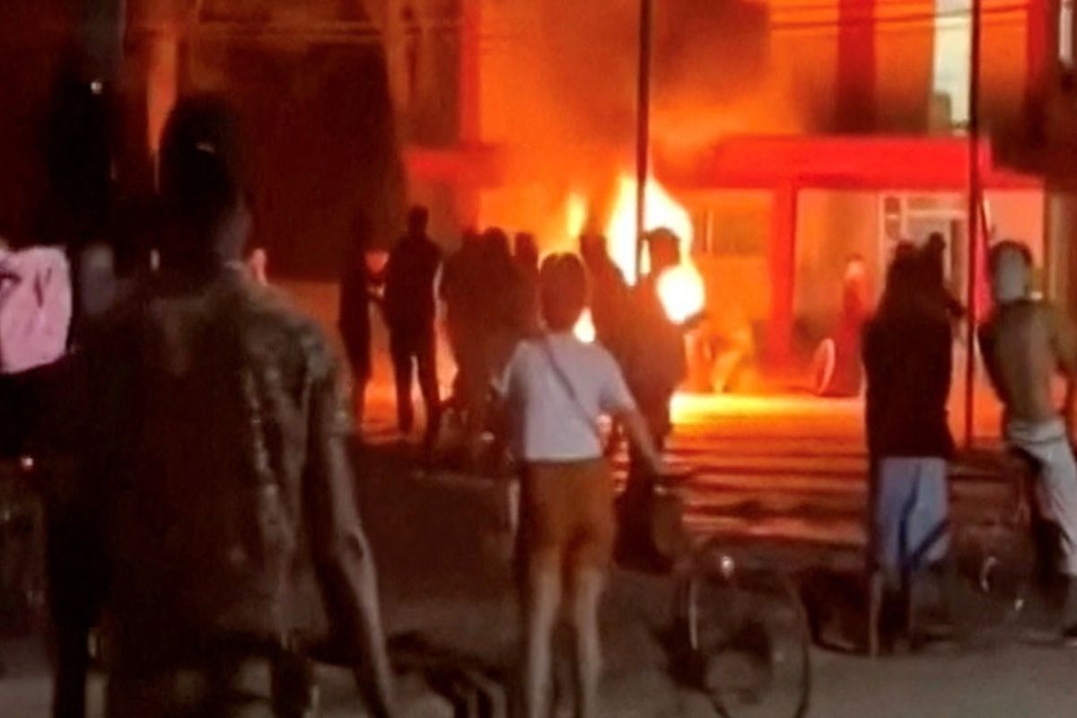 Protests in Cuba escalate as demonstrators ransack a Communist Party office in Morón