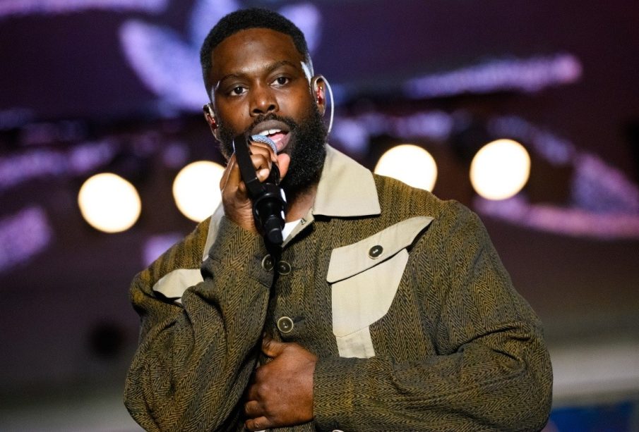 British rapper Ghetts performing at a show