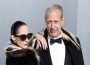 Jeff Goldblum and his wife Emilie Livingston at the vanity oscars party