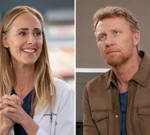 Kevin McKidd and Kim Raver