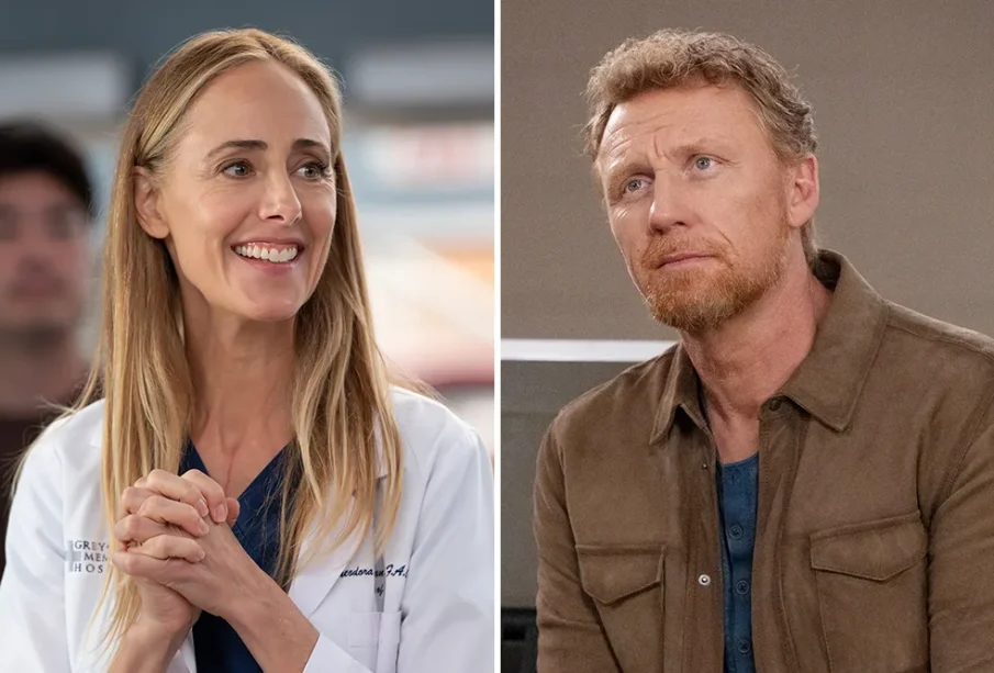 Kevin McKidd and Kim Raver