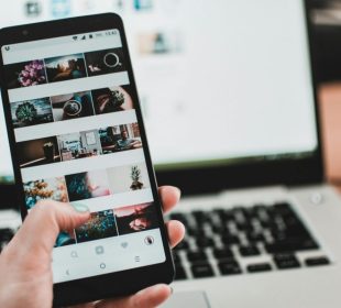 A person making use of Social Media is Shape Modern Humor