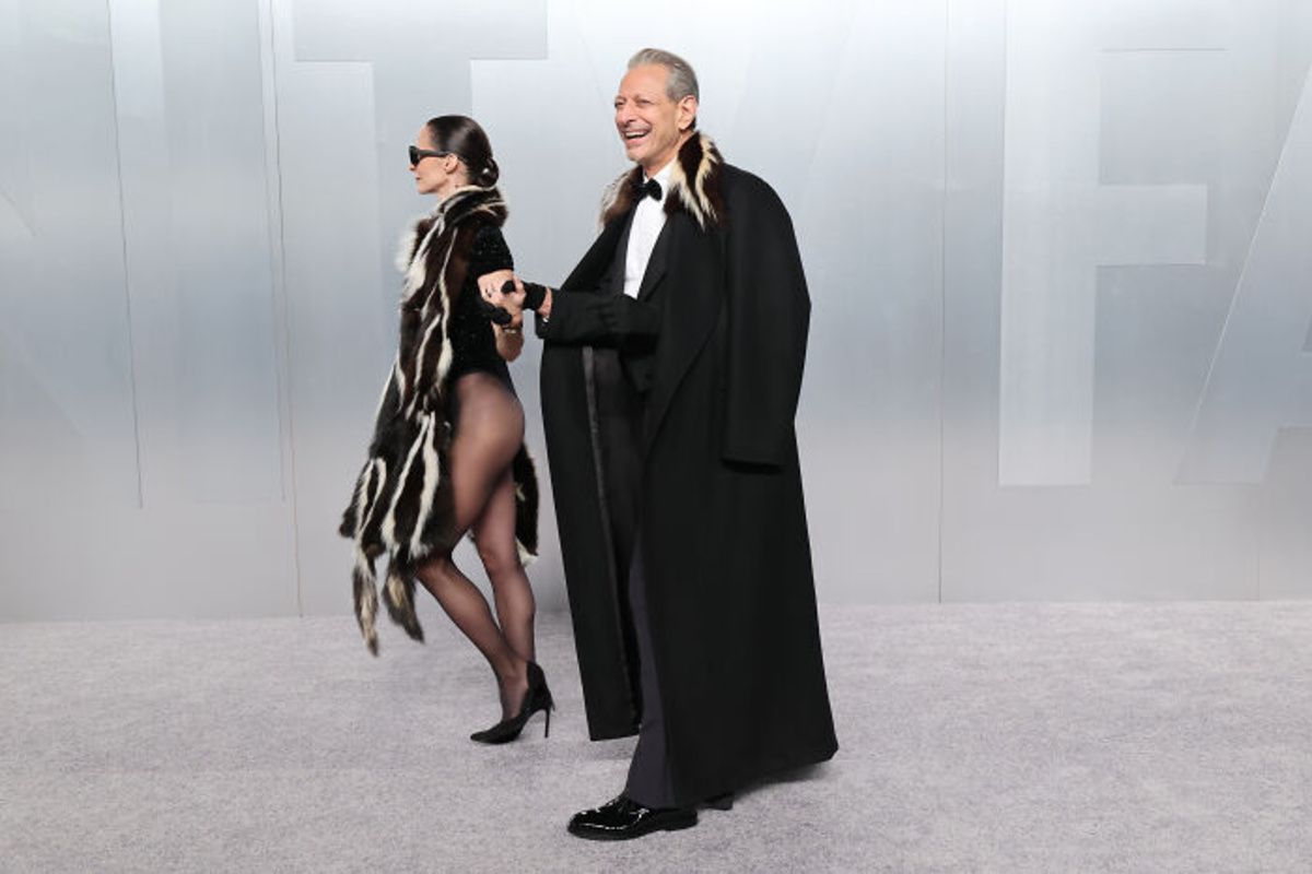Jeff Goldblum and his wife Emilie Livingston