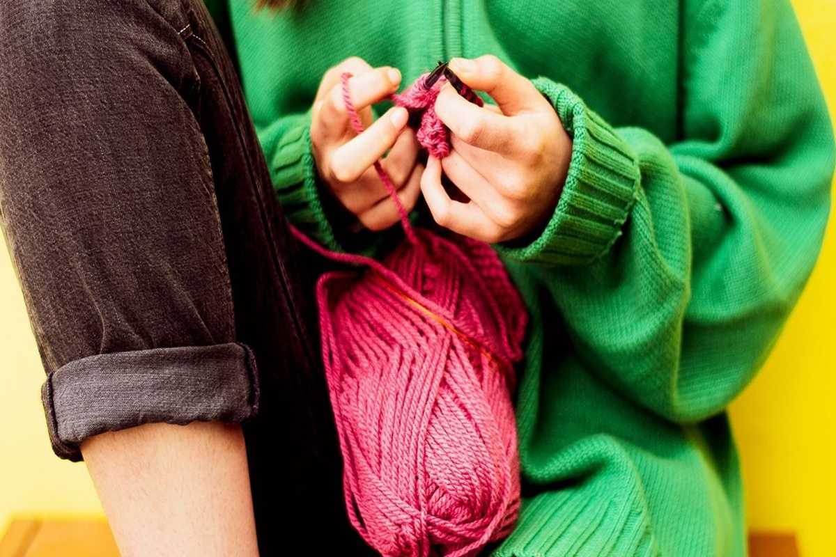 Knitting helps with emotional regulation