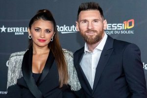 Lionel Messi and His Wife, Antonela Roccuzzo