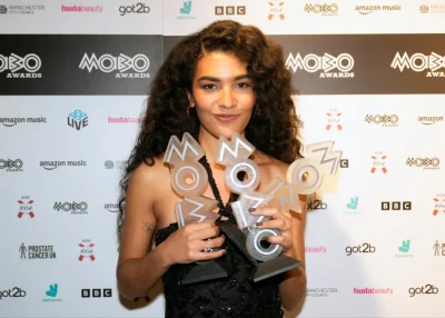 Olivia Dean at the MOBO Awards