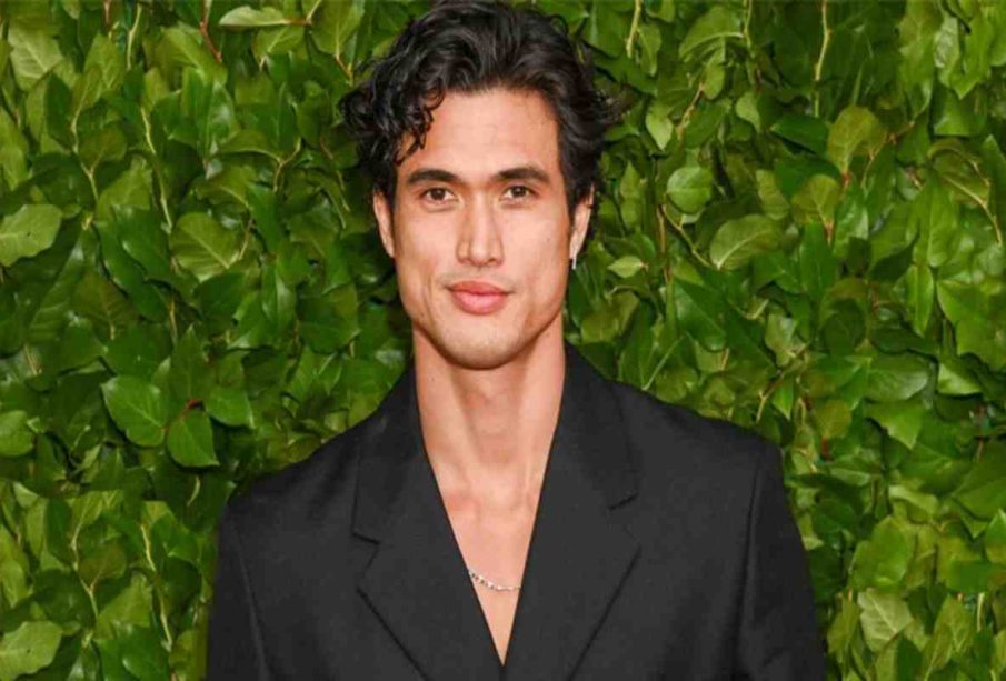 Charles Melton in a red carpet event