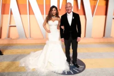 Jeff Bezos and media personality Lauren Sánchez Bezos