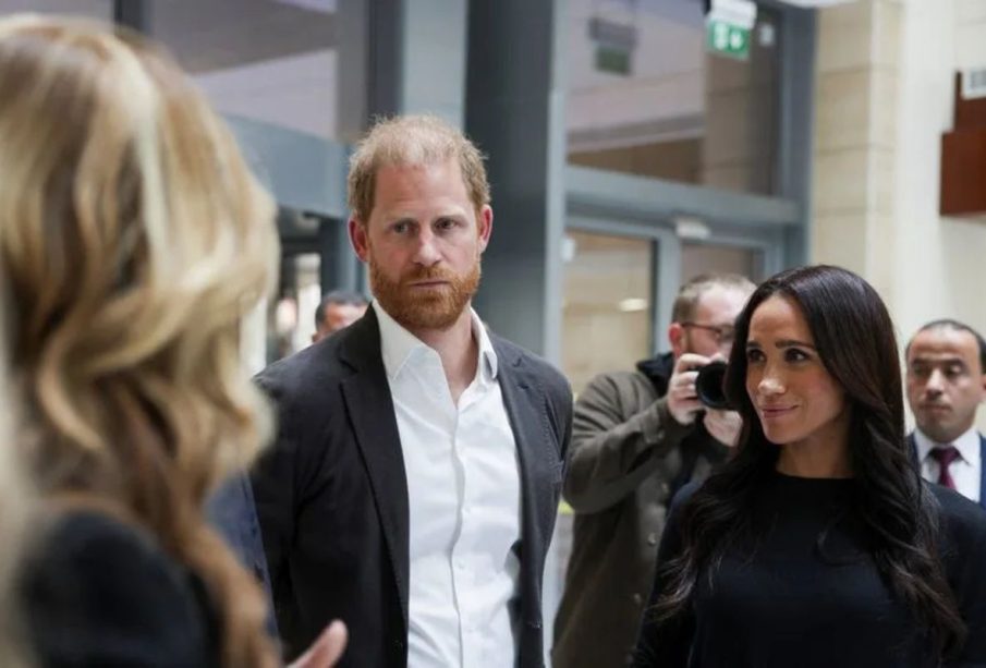 Prince Harry and Meghan Markle, who have accused the book’s author of spreading conspiracy theories in royal biography