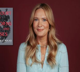 Sarah J. Maas with her ACOTAR series