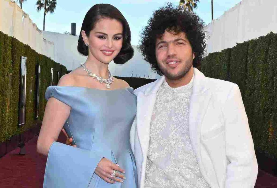 Selena Gomez and Benny Blanco attended an event