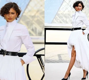 Zendaya Makes Stylish Return at Paris Fashion Week
