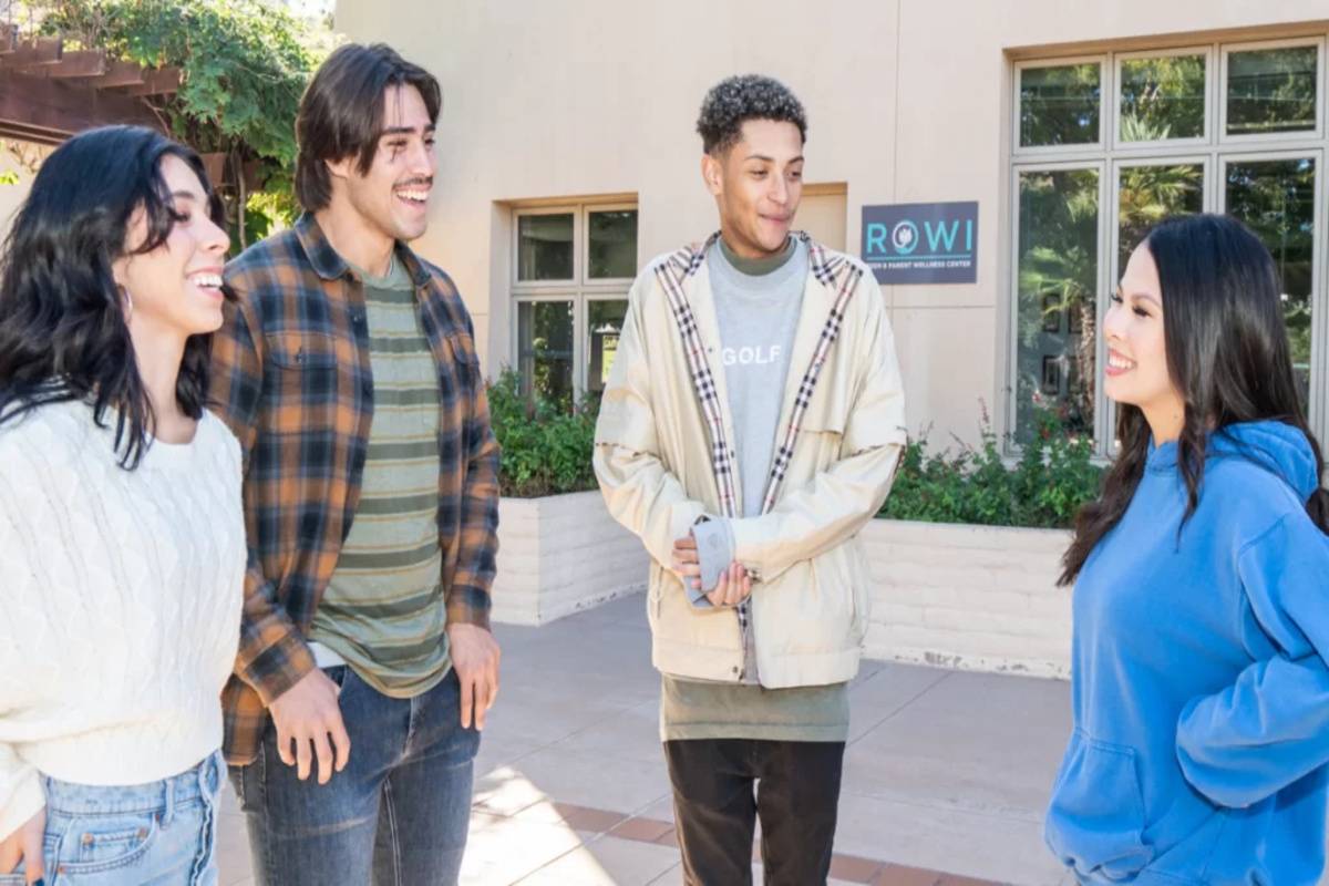 a group of friends talking , a representation of one the mental health practices in 2026