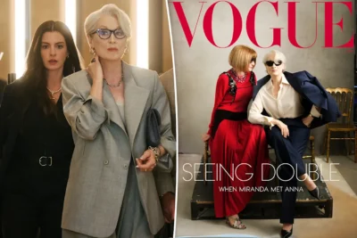 Anna Wintour and Meryl Streep Share Vogue Cover