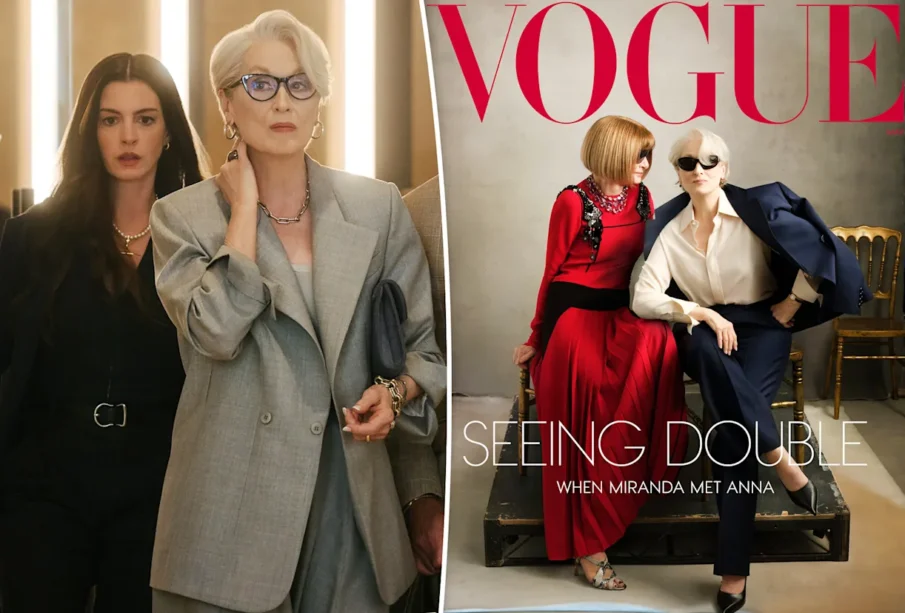 Anna Wintour and Meryl Streep Share Vogue Cover