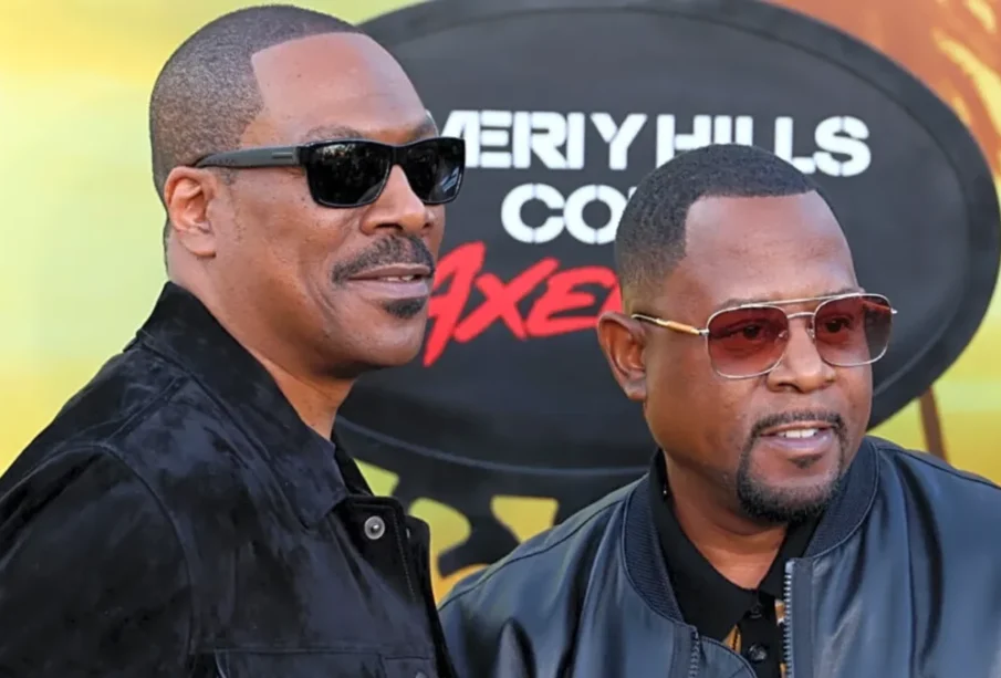 Eddie Murphy and Jasmin Lawrence