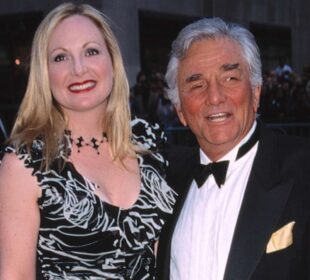 Jacqueline Falk, and her father, actor Peter Falk,