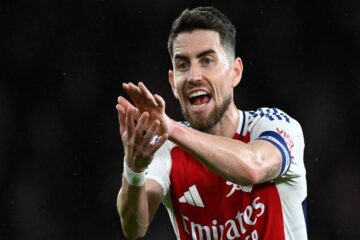 Jorginho on the pitch