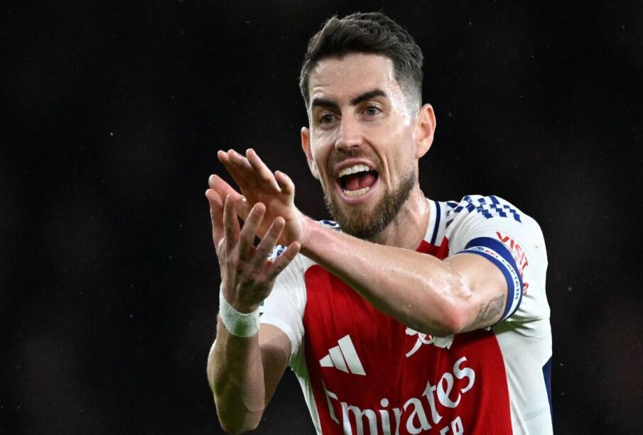 Jorginho on the pitch