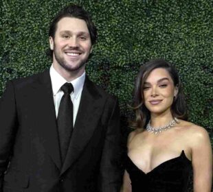 Josh Allen and Hailee Steinfeld