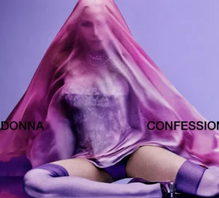 Madonna with a writing Confessions II