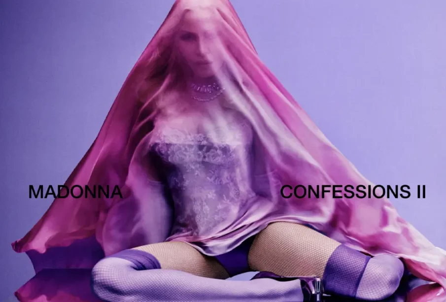 Madonna with a writing Confessions II