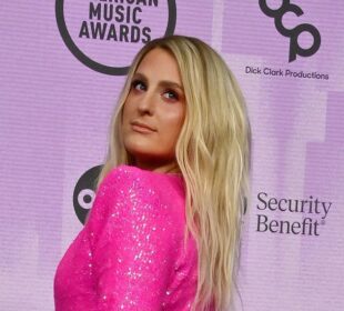 Meghan Trainor striking a pose