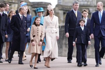 British Royal Family gathers at St George’s Chapel for Easter, with King Charles III, Queen Camilla, and family attending the annual service.