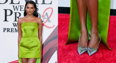 Simone Ashley Wears Prada Sequel