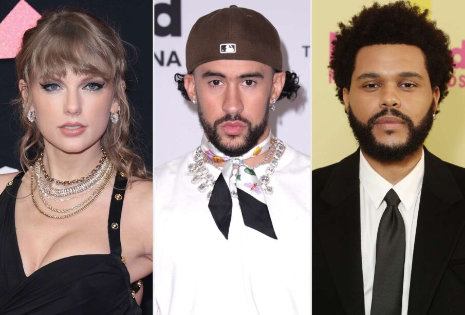 Spotify’s streaming list reveals Taylor Swift, Bad Bunny, and The Weeknd as top artists,