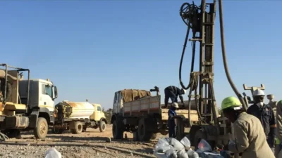 Earth Mining in Namibia