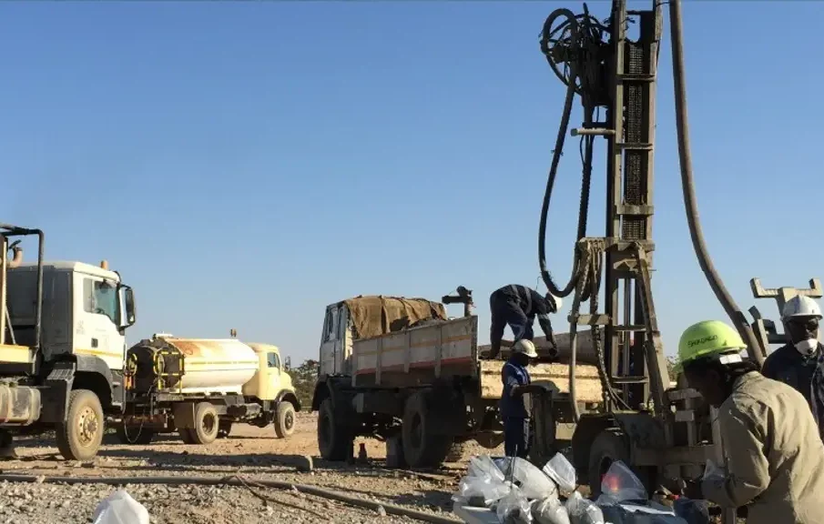 Earth Mining in Namibia