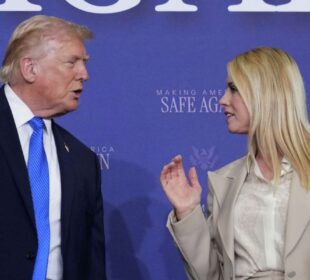 Donald Trump and Pam Bondi