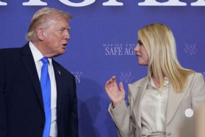 Donald Trump and Pam Bondi