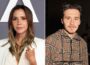 Victoria Beckham and her son Brooklyn Beckham