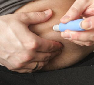 A person using a Weight Loss Drugs