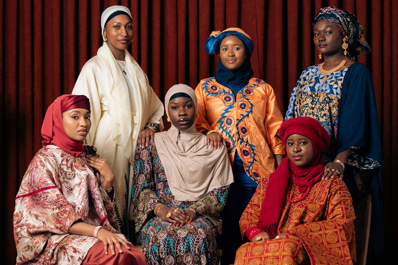 Ladies wearing Northern attires