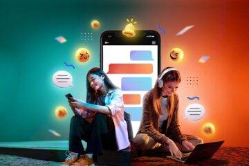 Two lady on Social Media