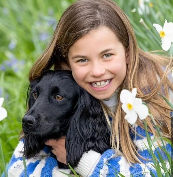 Princess Charlotte smiing
