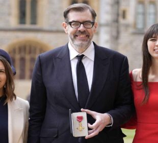 Richard Osman and Bill Bailey were honoured at Windsor Castle