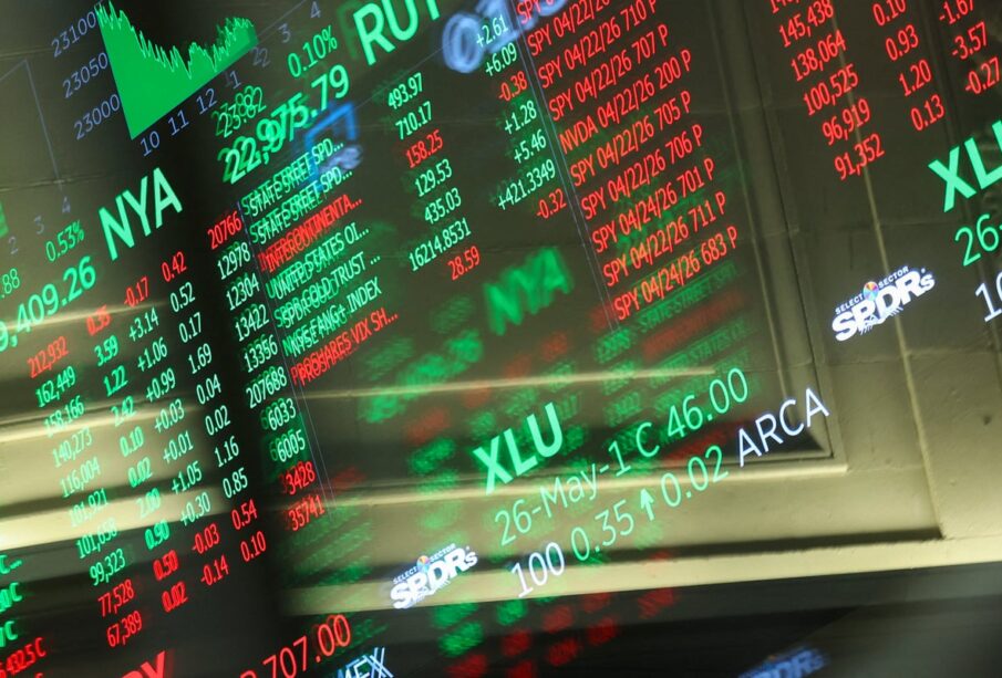 An Image of the Stock Markets